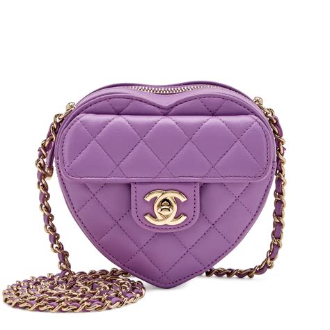 chanel purple bag price